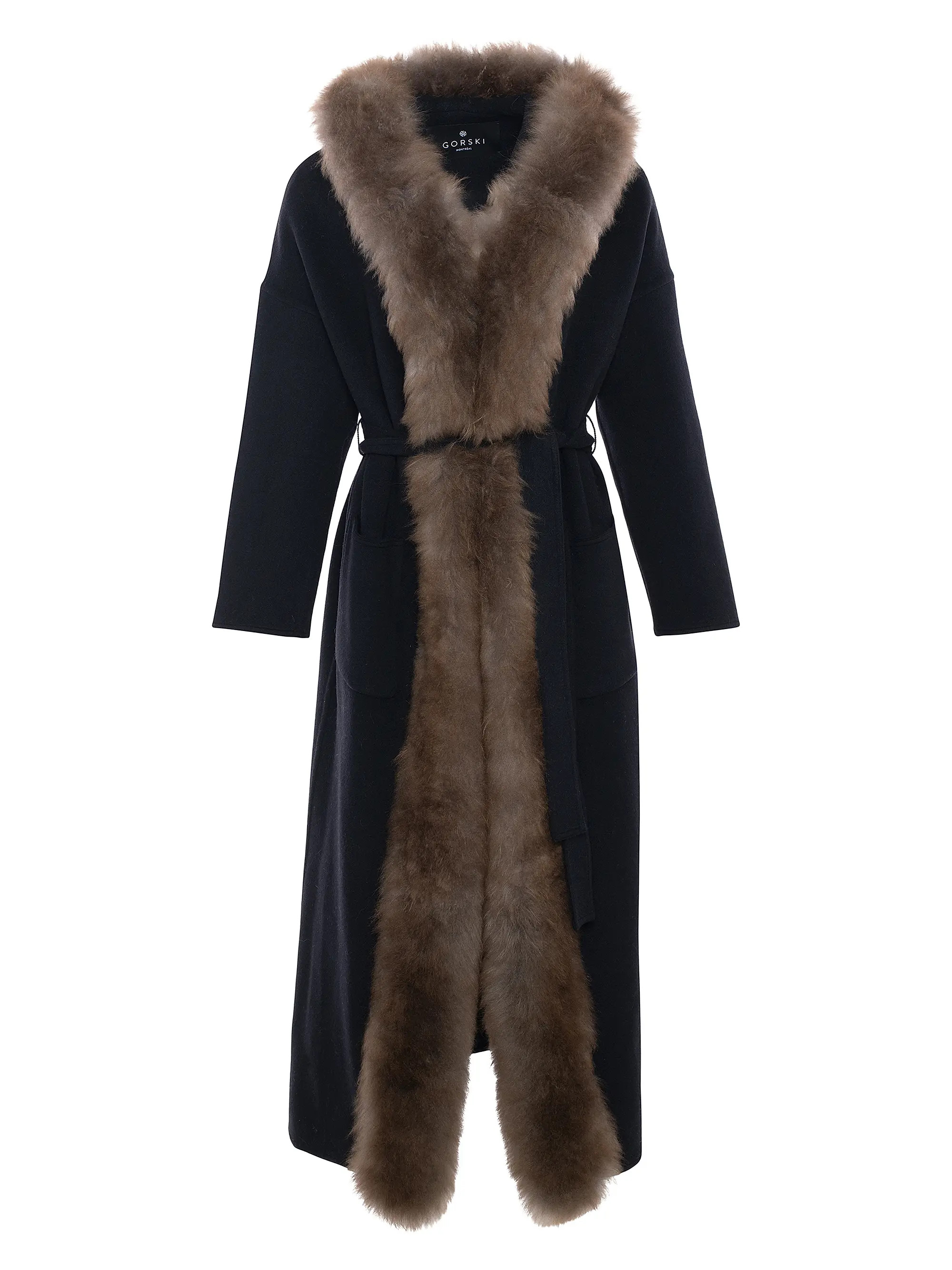 Gorski Loro Piana Cashmere Parka with Select Cashmere Goat Trim | Saks Fifth Avenue | Saks Fifth Avenue