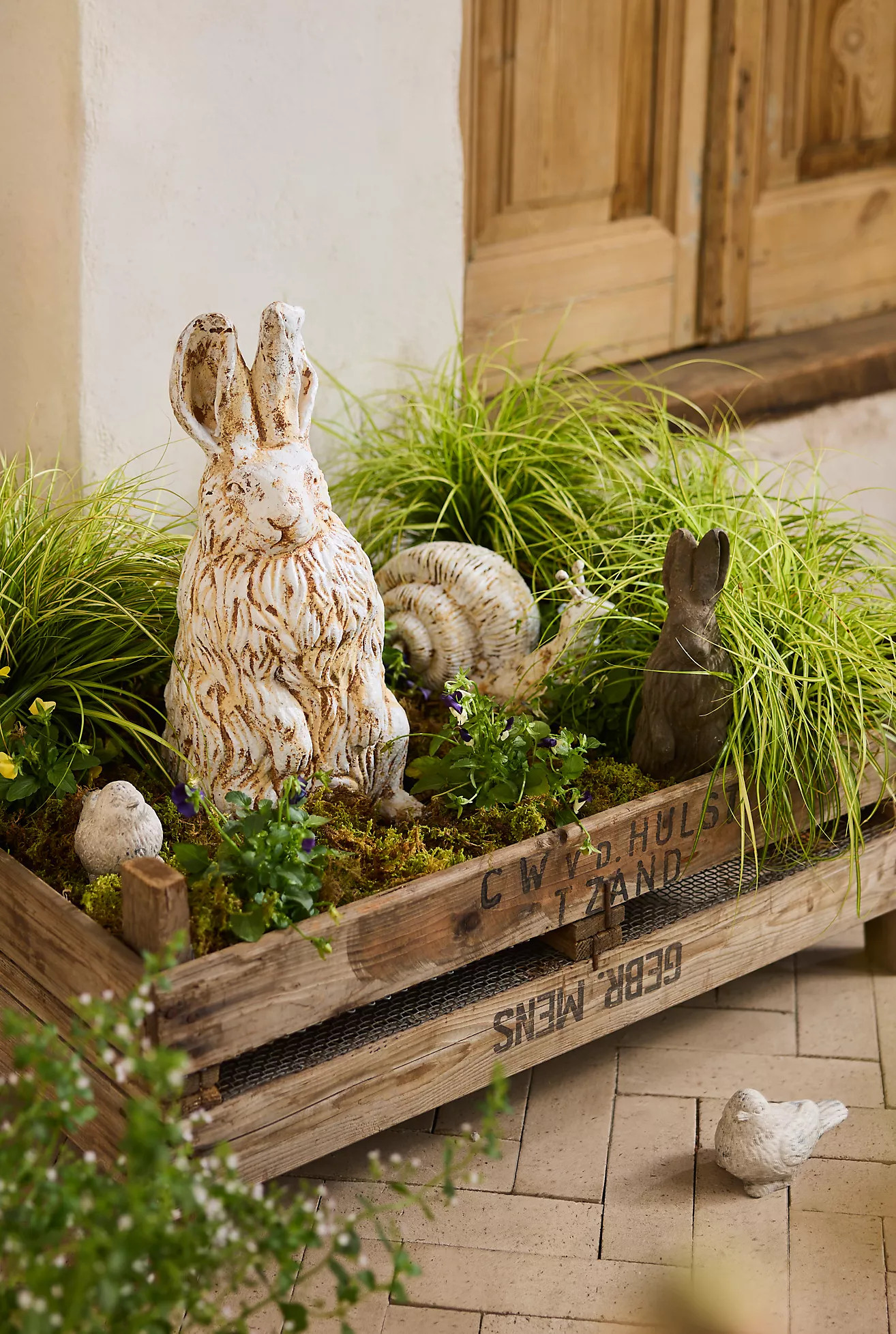 Cast Iron Standing Rabbit | Anthropologie (US)