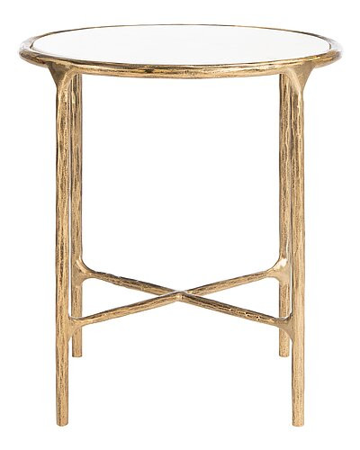 Safavieh Couture Jessa Forged Metal Round End Table | Rue La La