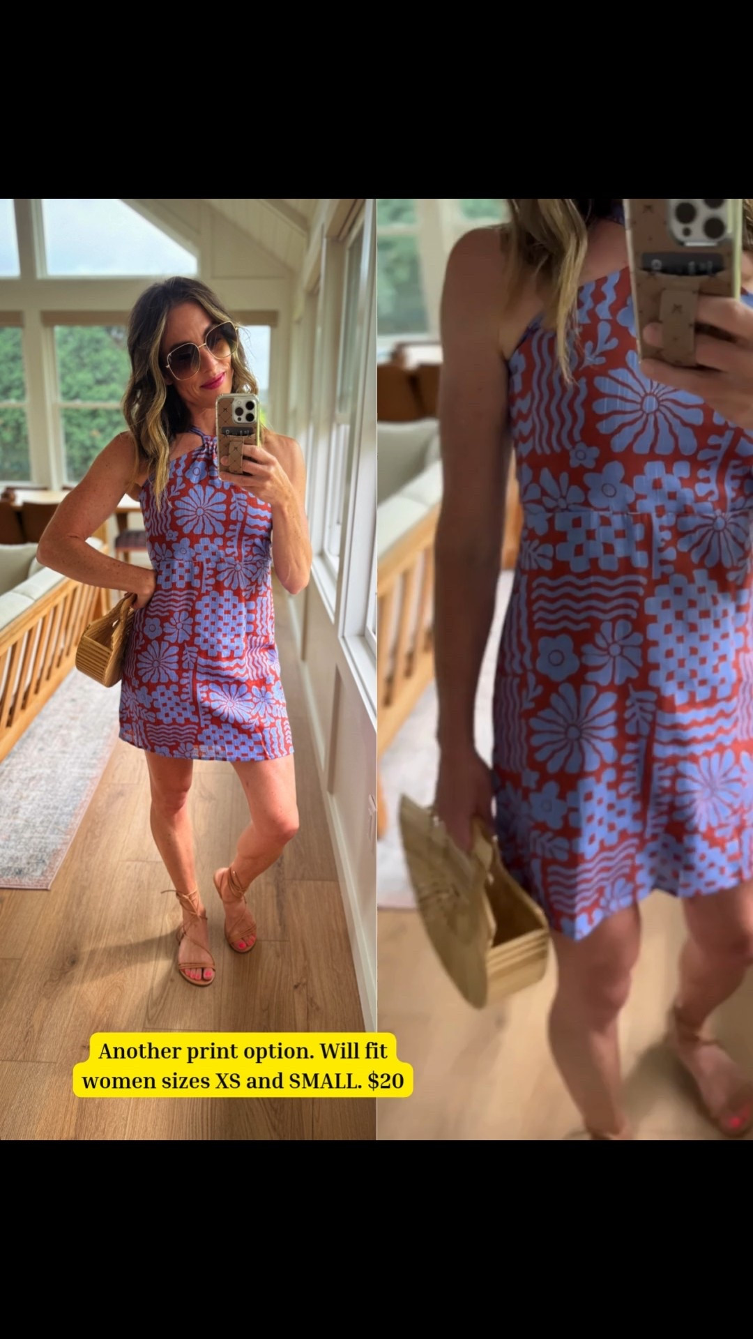 This is a girls dress, but it you are a petite woman, it will work for you! (Size small or Xs) This is a girl’s size XL and it goes up to a girls XXL. I am a size 0 and 5’2” tall for reference. 