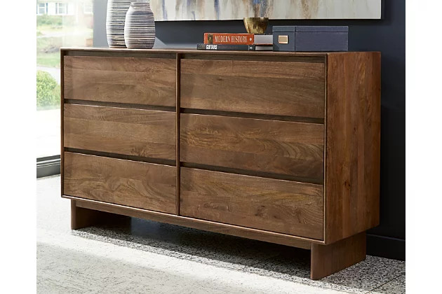 Isanti 6 Drawer Dresser | Ashley