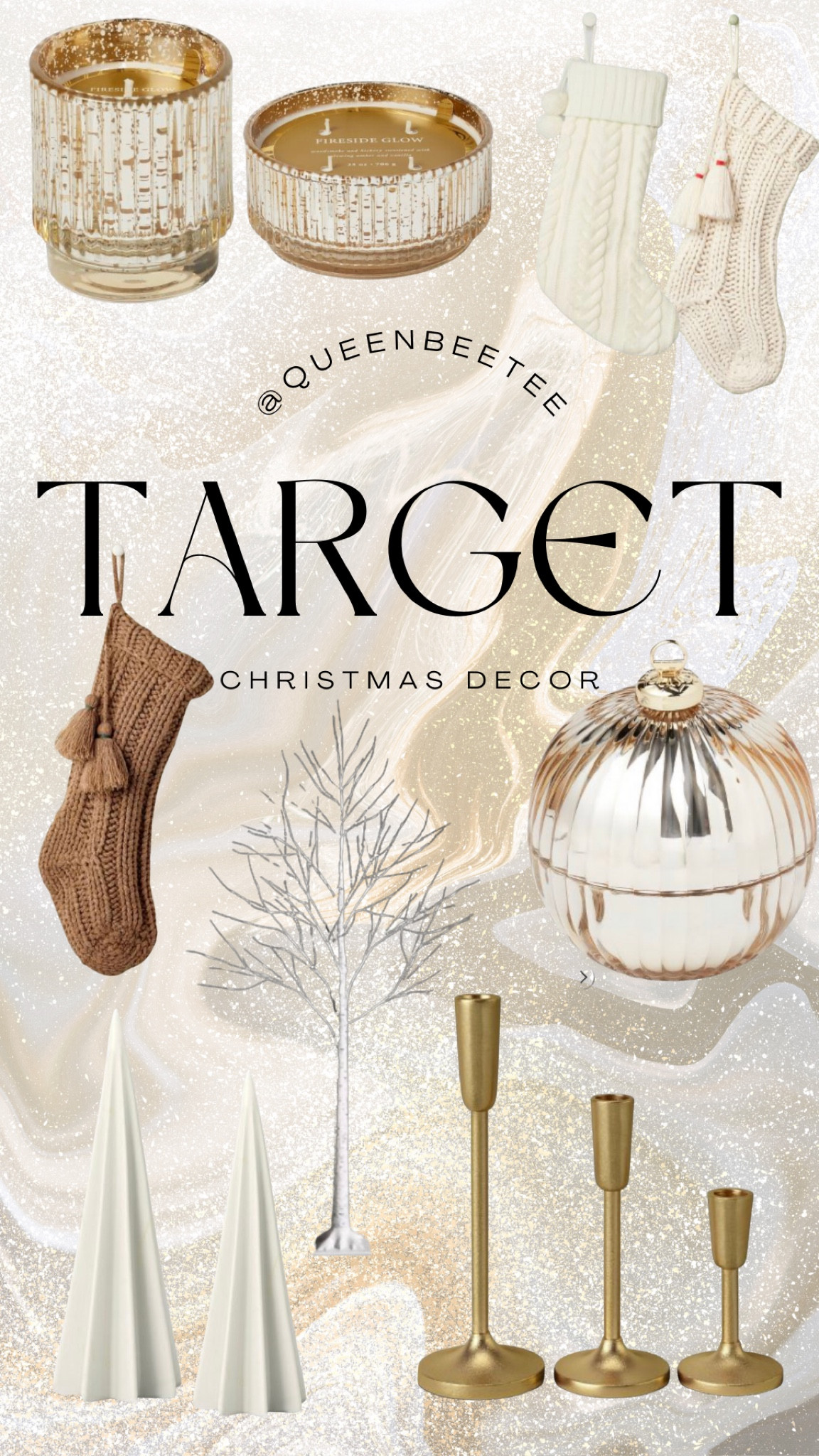 Loving all of these Target Christmas decorations. Simple yet very elegant touches to transform any home for the holidays! #christmasdecor #holidaydecor #candle #christmastree #candleholders #stockings

#LTKSeasonal #LTKhome #LTKHoliday