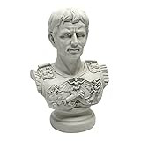 Design Toscano AH250835 Augustus Caesar Primaporta Bust Statue, 18 Inch, Antique Stone | Amazon (US)