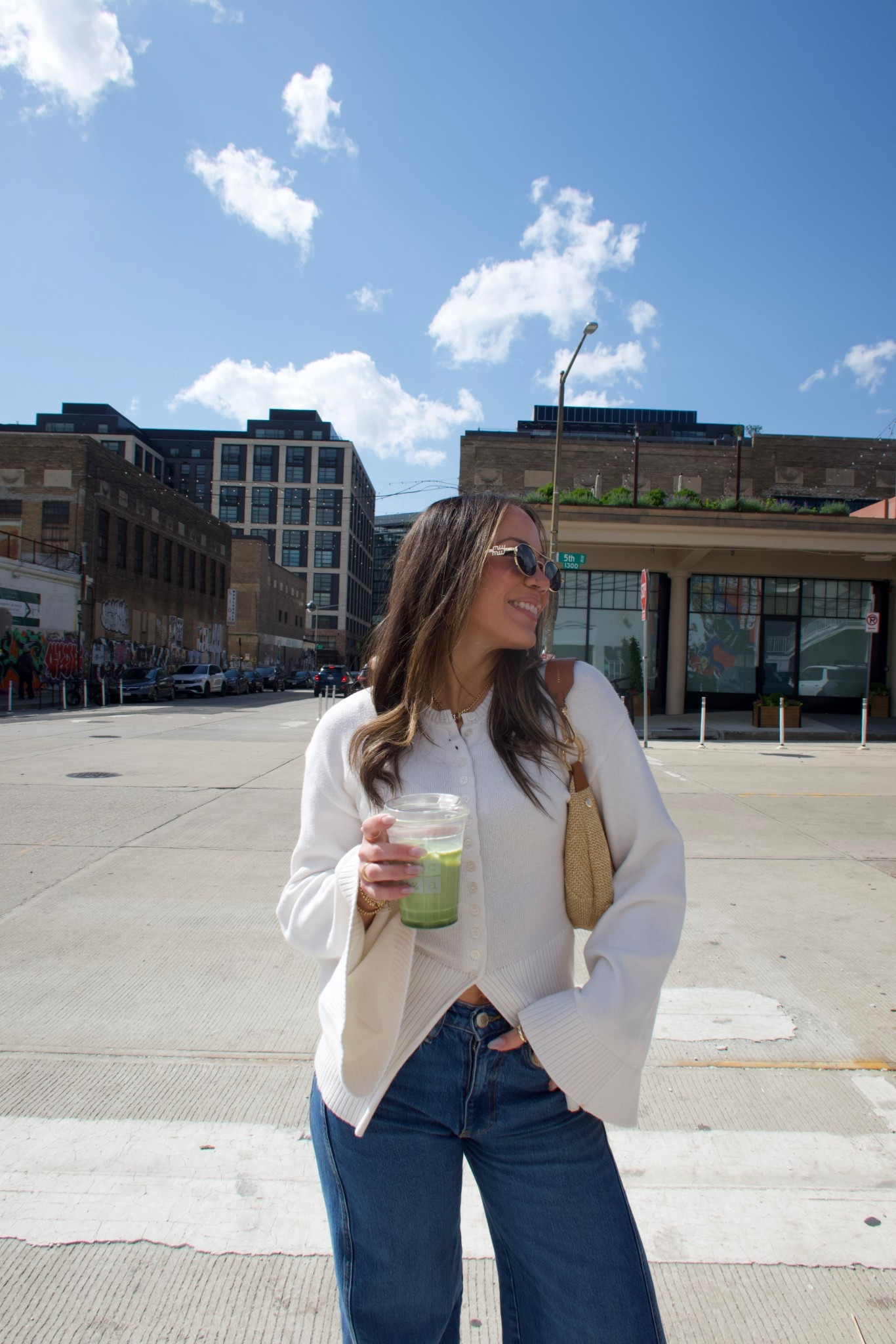 @weworewhat cinched waist cardigan - wearing size XS.  

#LTKgrwm #LTKootd #LTKPetite