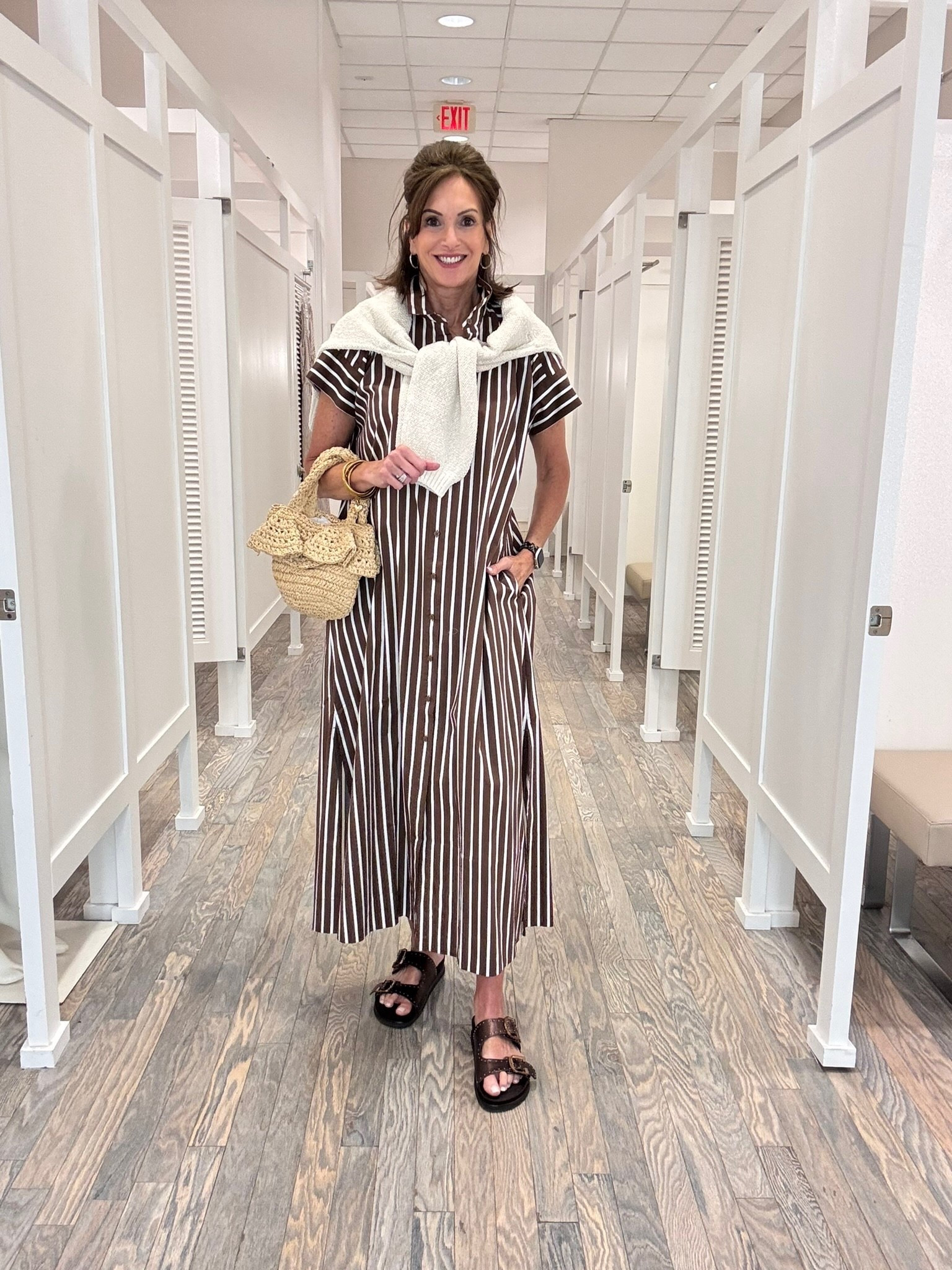  Brown striped Shirt dress - medium

Women’s fashion, outfit inspo, outfit ideas, what to wear for, fashion over 40, fashion over 50, spring outfits, spring style, spring outfit inspo, spring fashion, women’s spring outfit, Vacation outfit, vacation style, summer dress, spring dress

#LTKSeasonal #LTKOver40 #LTKSaleAlert