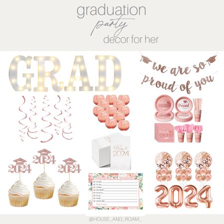 Beautiful graduation decor for your party from Amazon. #partydecor #graduation #gradgift #partydecor #teen

#LTKStyleTip #LTKParties #LTKHome