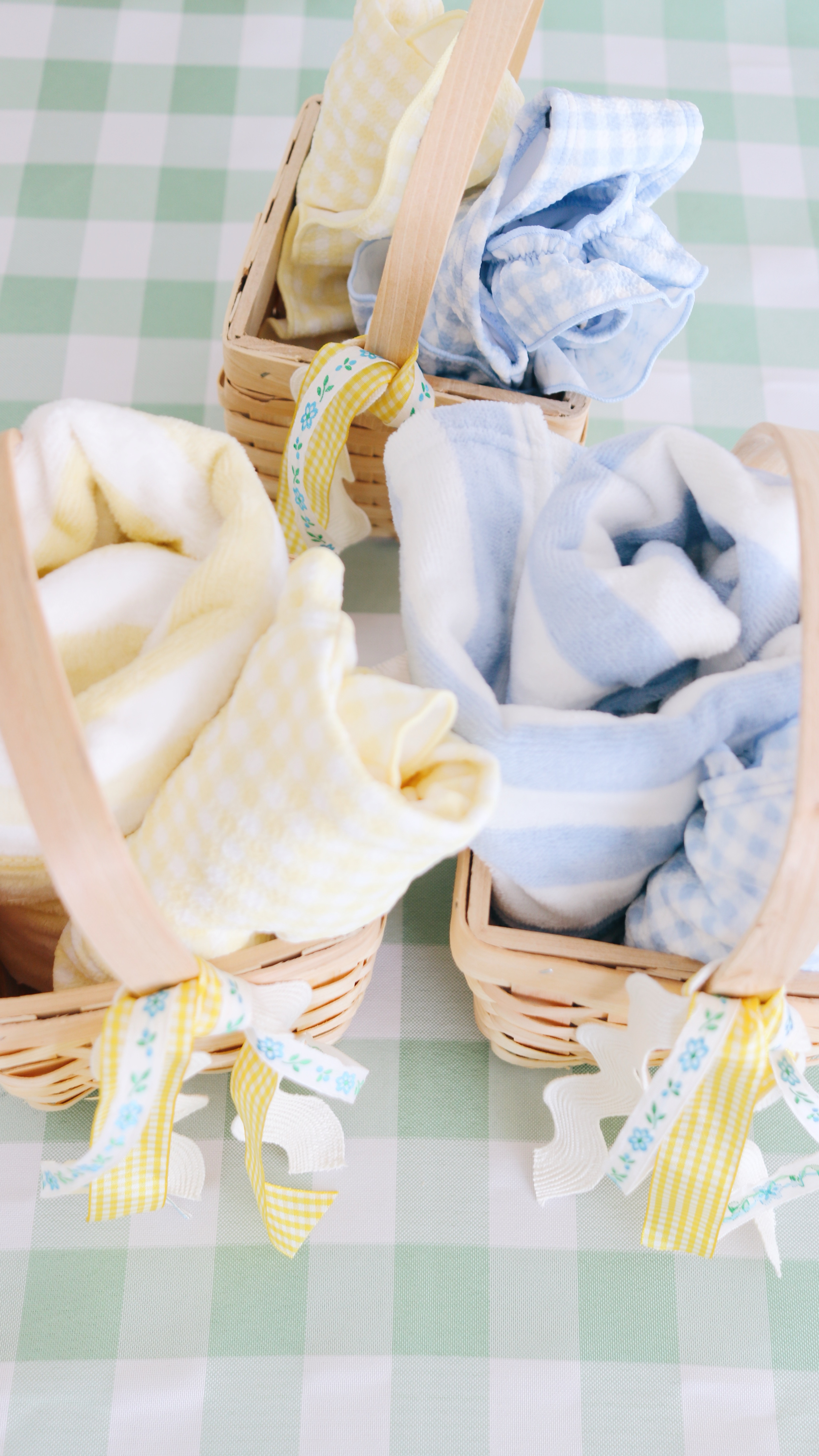 🌼🐣💛🧺💙🌊 Little Easter baskets wrapped up in string, these are a few of my favorite things! 
For Easter, we are doing matching swimsuits for the kids & cousins! 
These baby & kids matching blue and yellow gingham swimsuits are BOGO 50% off now! 


#LTKSpringSale #LTKFindsUnder50 #LTKSwim