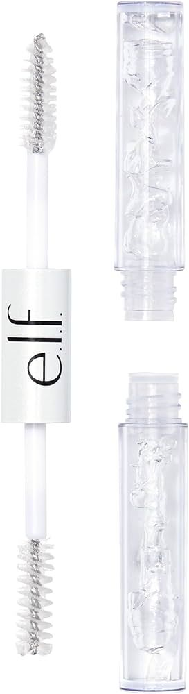 e.l.f. Clear Brow & Lash Mascara, Dual-Sided Clear Brow Gel & Mascara, Long-Wear Conditioning For... | Amazon (US)