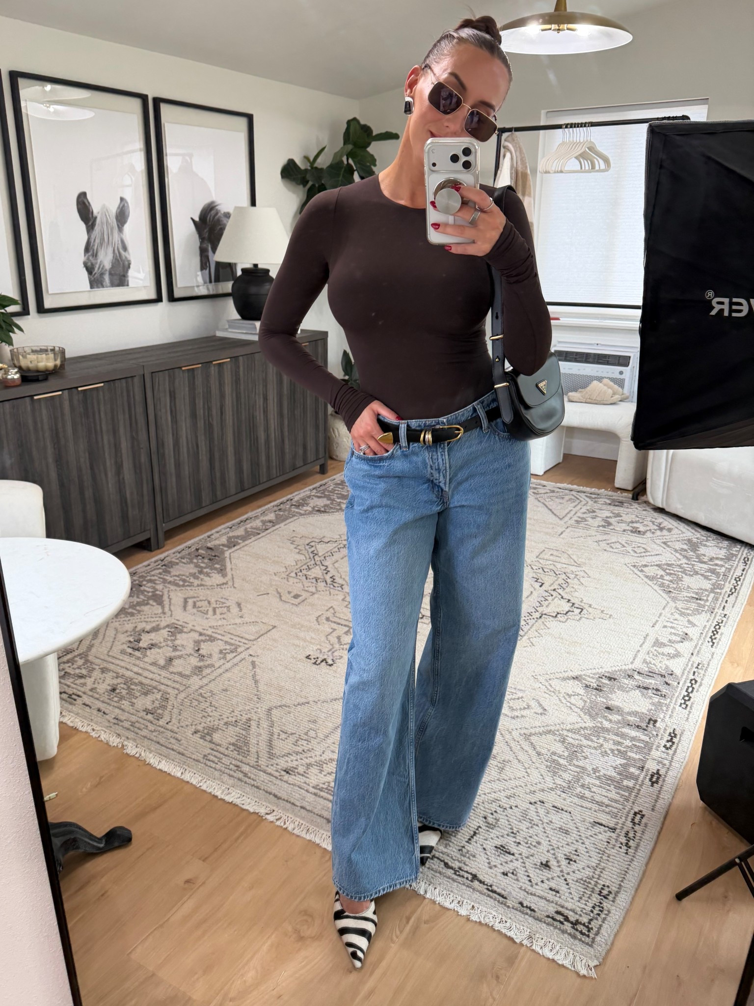 when you are so excited for an outfit you planned out in your head, but it doesn’t play out like you thought it would 🤷🏼‍♀️ 

Bodysuit: OS
Denim: 28 Long (size down one - V oversized!!)



#LTKootd #LTKdayinmylife #LTKgrwm