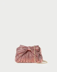 Rochelle Rose Mini Bow Clutch | Loeffler Randall