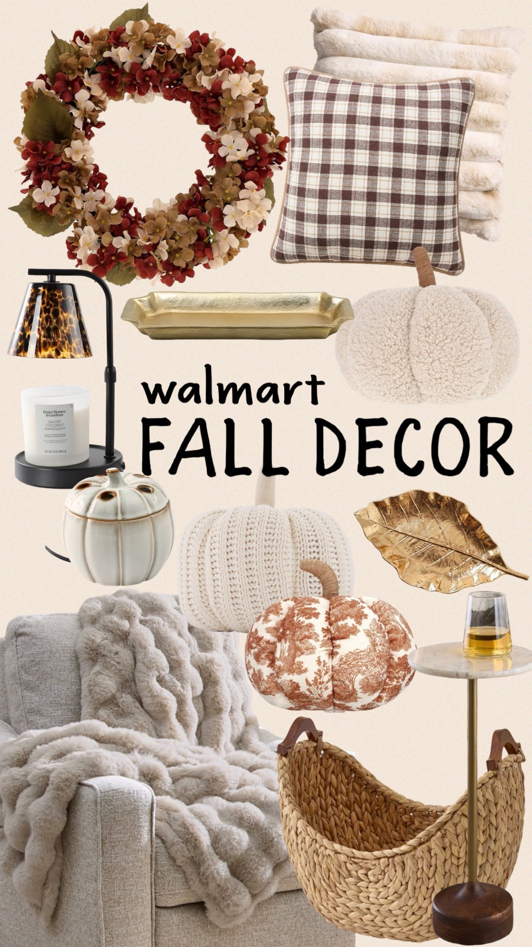 Affordable fall finds from Walmart🍂
.

#LTKSeasonal #LTKHome