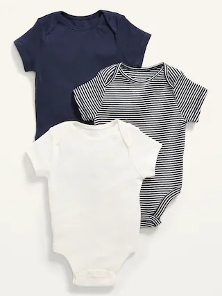 Unisex Bodysuit 3-Pack for Baby | Old Navy (US)