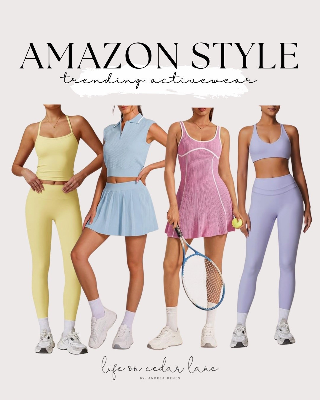 Ready to hit the gym or the courts? These Amazon finds are perfect for your activewear needs! #amazonstyle

#LTKfitnessgoals #LTKSaleAlert #LTKActive