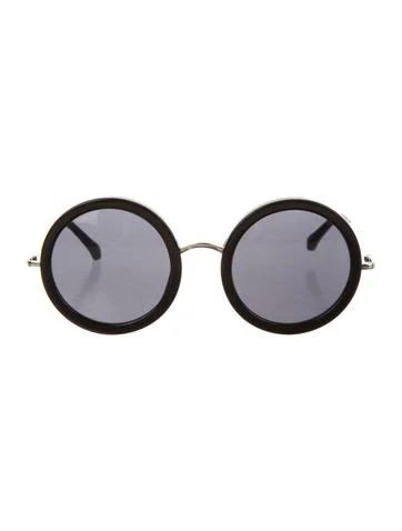 The Row x Linda Farrow Circular Shaped Sunglasses | The Real Real, Inc.