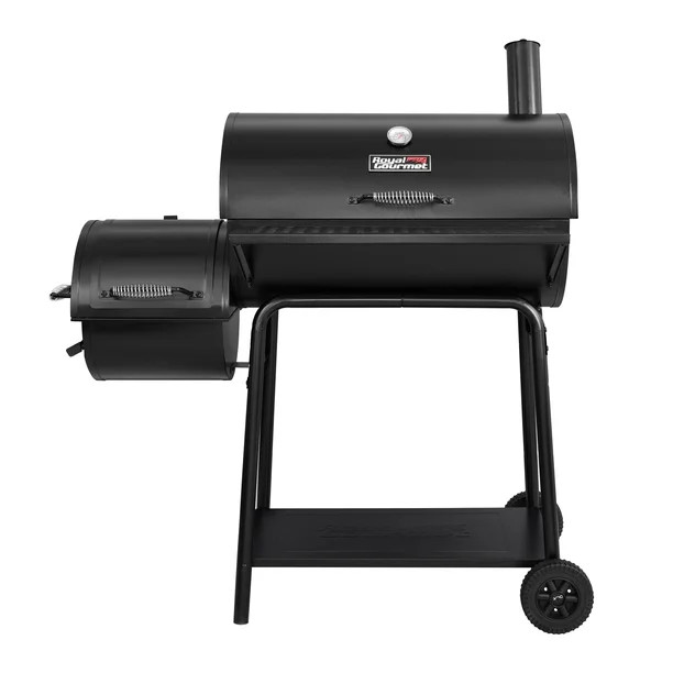 Royal Gourmet 30" CC1830F Charcoal Grill with Offset Smoker | Walmart (US)