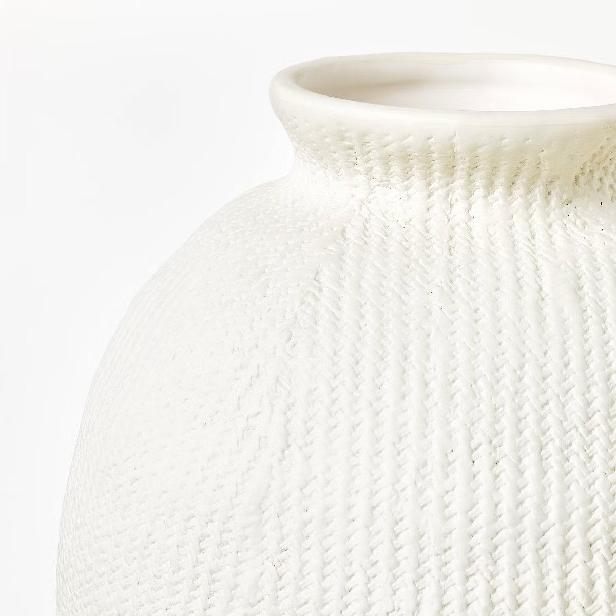 Ceramic Textured Decorative Vase - Threshold™ designed with Studio McGee | Target