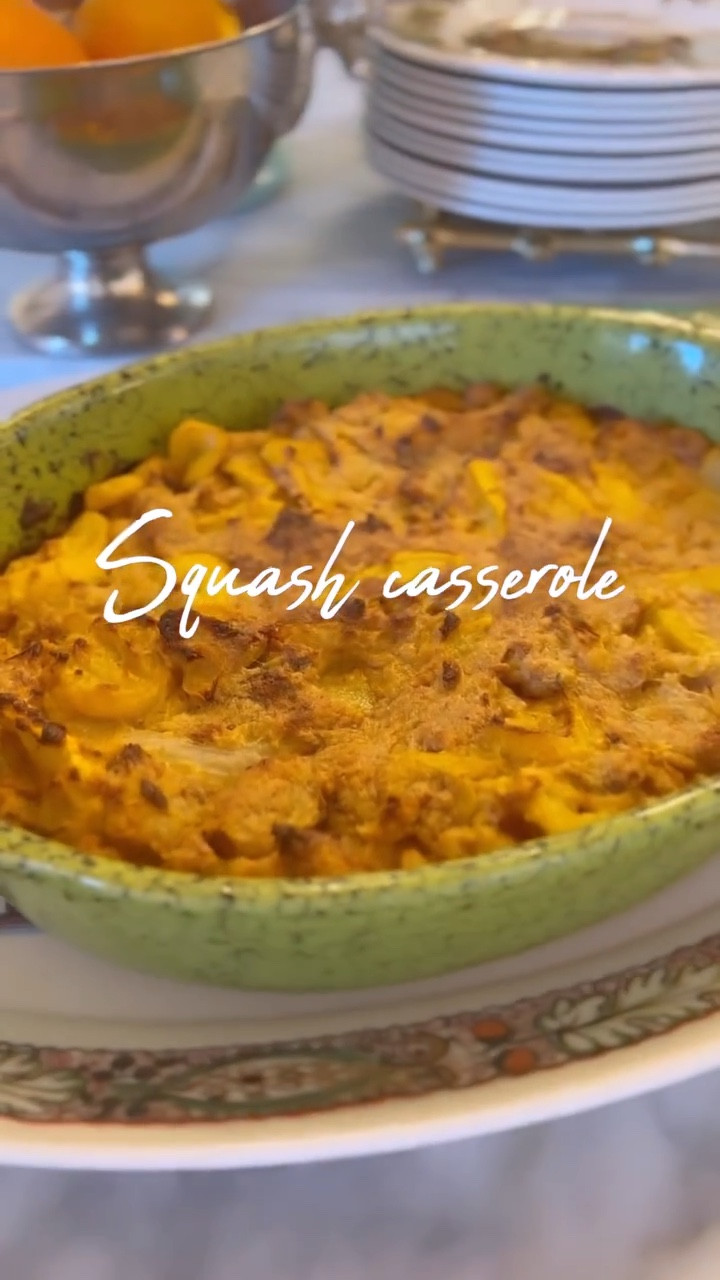 Squash Casserole

Pepperidge Farm stuffing mix 
Chicken broth (1 cup) 
7 squashes 
2 onions 
Shredded cheddar (1 bag) 
Sour cream (16 oz)
1 stick of butter 

Bake at 350 degrees & follow directions in the reel. SAVE this recipe now because you will come back for it later! This makes a great side dish throughout the year, but I seem to always crave it in the fall and holiday season. It pairs perfectly with turkey and or chicken.

#LTKHome #LTKHoliday #LTKfoodie