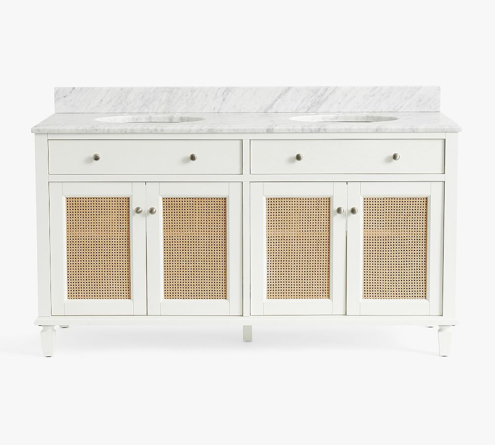 Sausalito 60" Double Sink Bath Vanity | Pottery Barn (US)