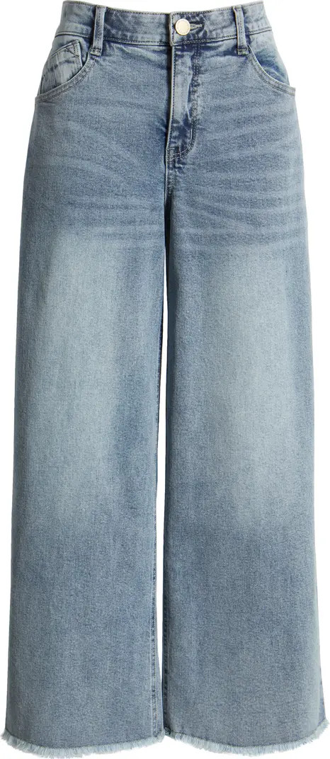 Wit & Wisdom Wyatt 'Ab'Solution Skyrise Wide Leg Jeans | Nordstrom | Nordstrom
