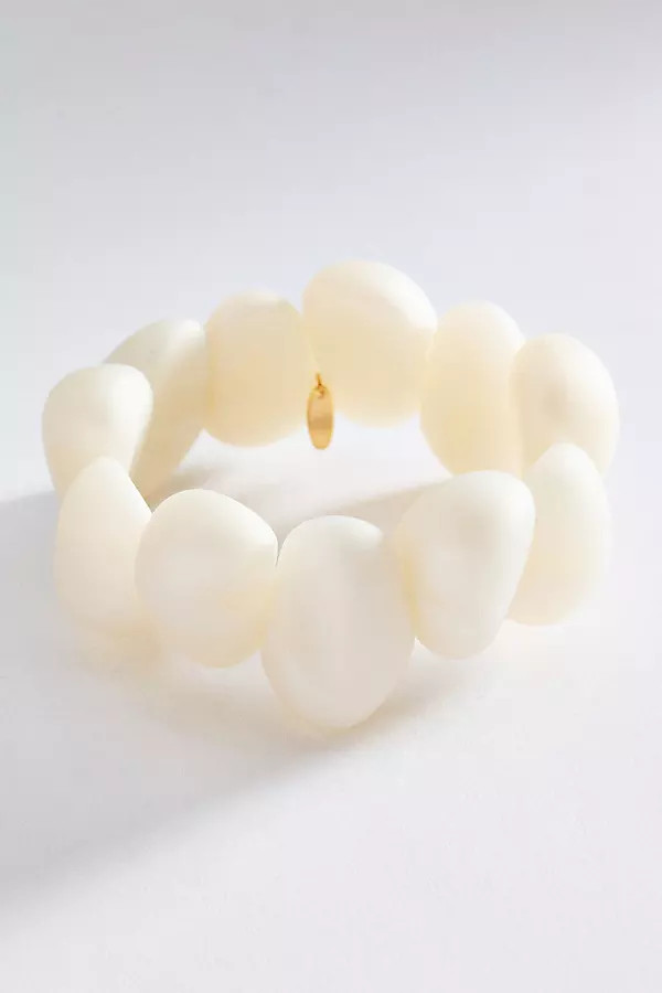 Resin Beaded Stretch Bracelet | Anthropologie (US)