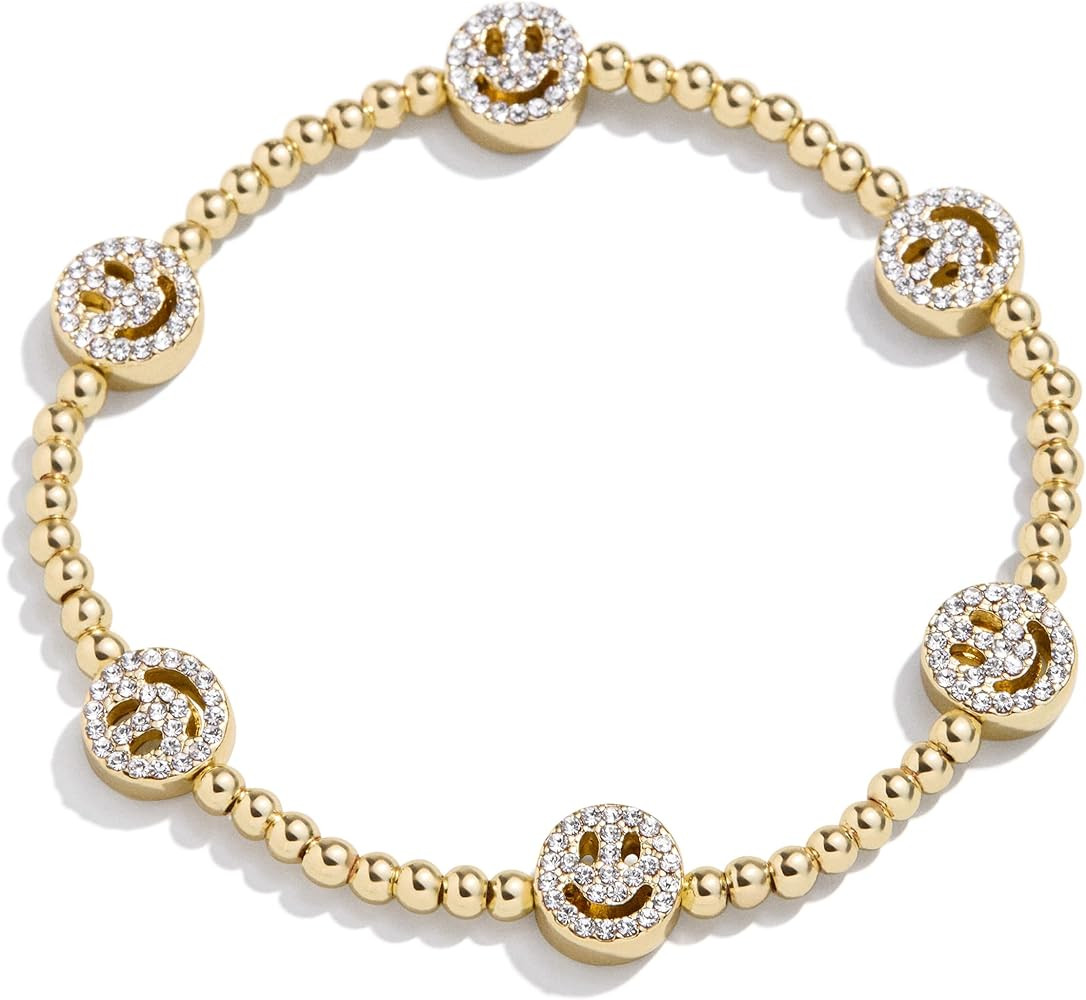 Pave Smiley Face Pisa Bracelet | Amazon (US)