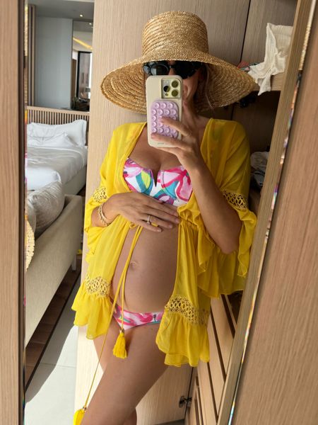 That just landed in the Caribbean & heading straight to the pool feeling ☀️

Colorful vacation outfit #vacation #bumpfriendly #babymoon #maternityswim

#LTKbump #LTKtravel #LTKswim