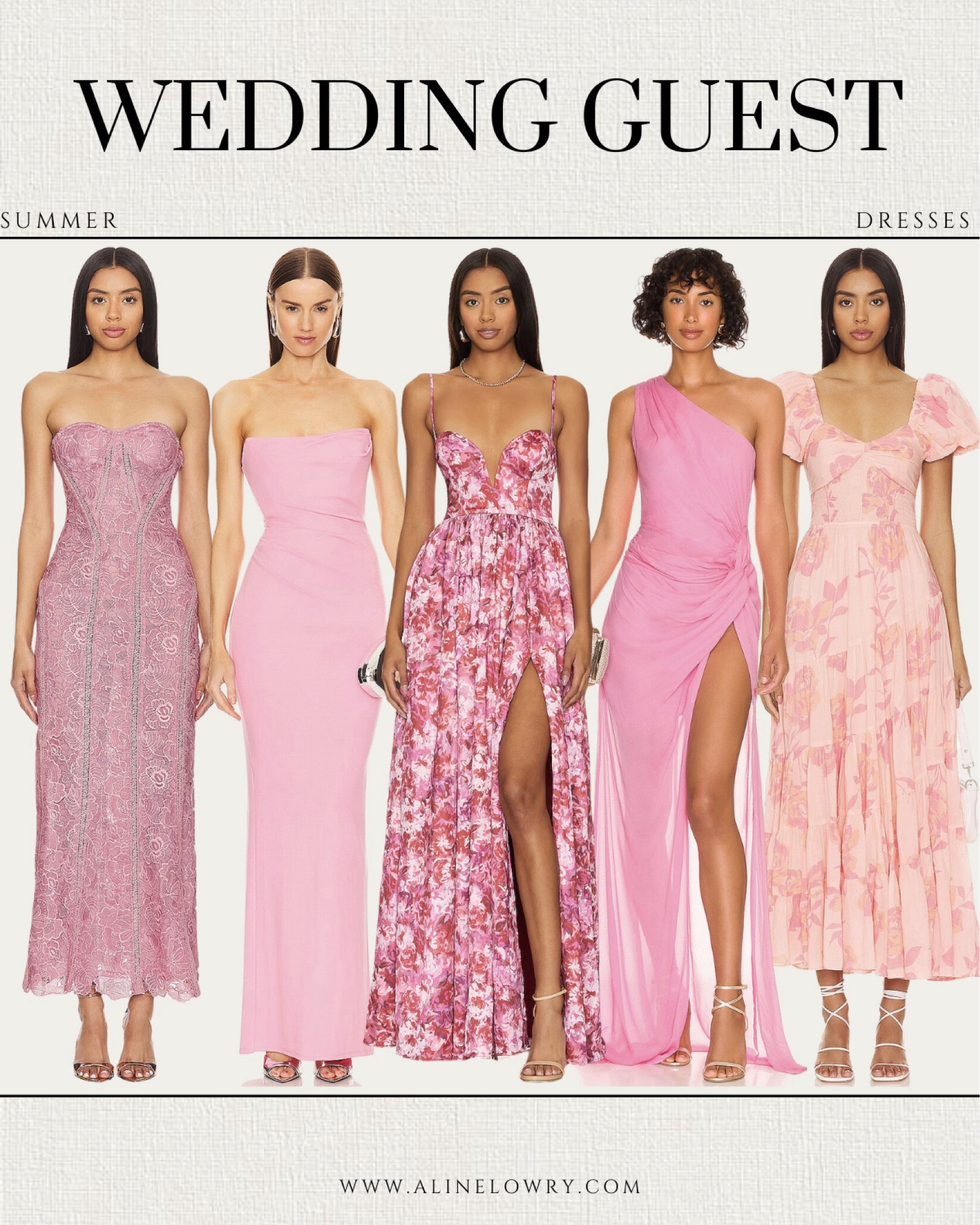 Summer Wedding Guest Dress. Pink summer wedding guest dress.  

#LTKSeasonal #LTKStyleTip #LTKWedding