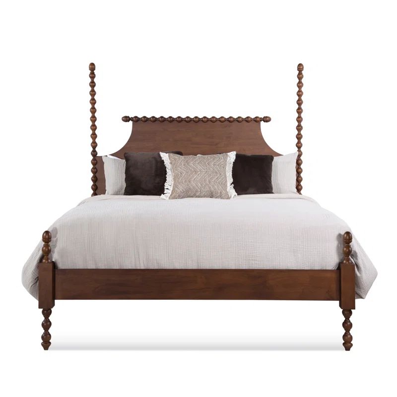 Mary Spindle Four Post Bed | Wayfair North America