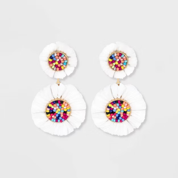 SUGARFIX by BaubleBar Stacked Fringe Drop Earrings | Target
