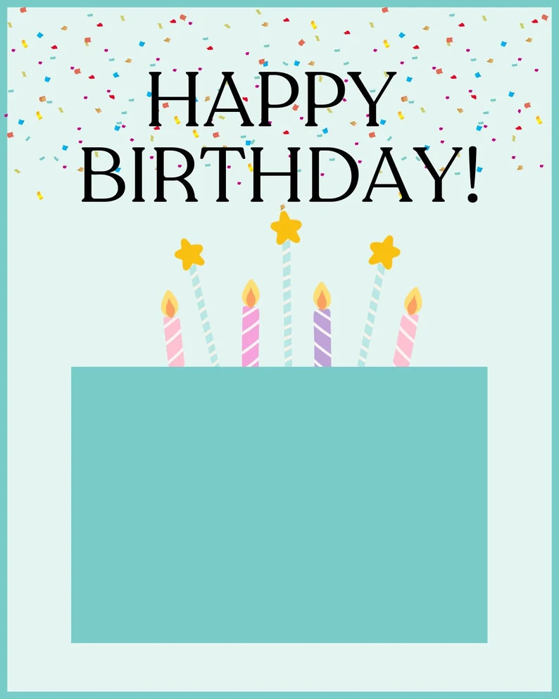 Happy Birthday Gift Tag Birthday Gift Ideas Tag for Gift Card DIGITAL DOWNLOAD - Etsy | Etsy (US)