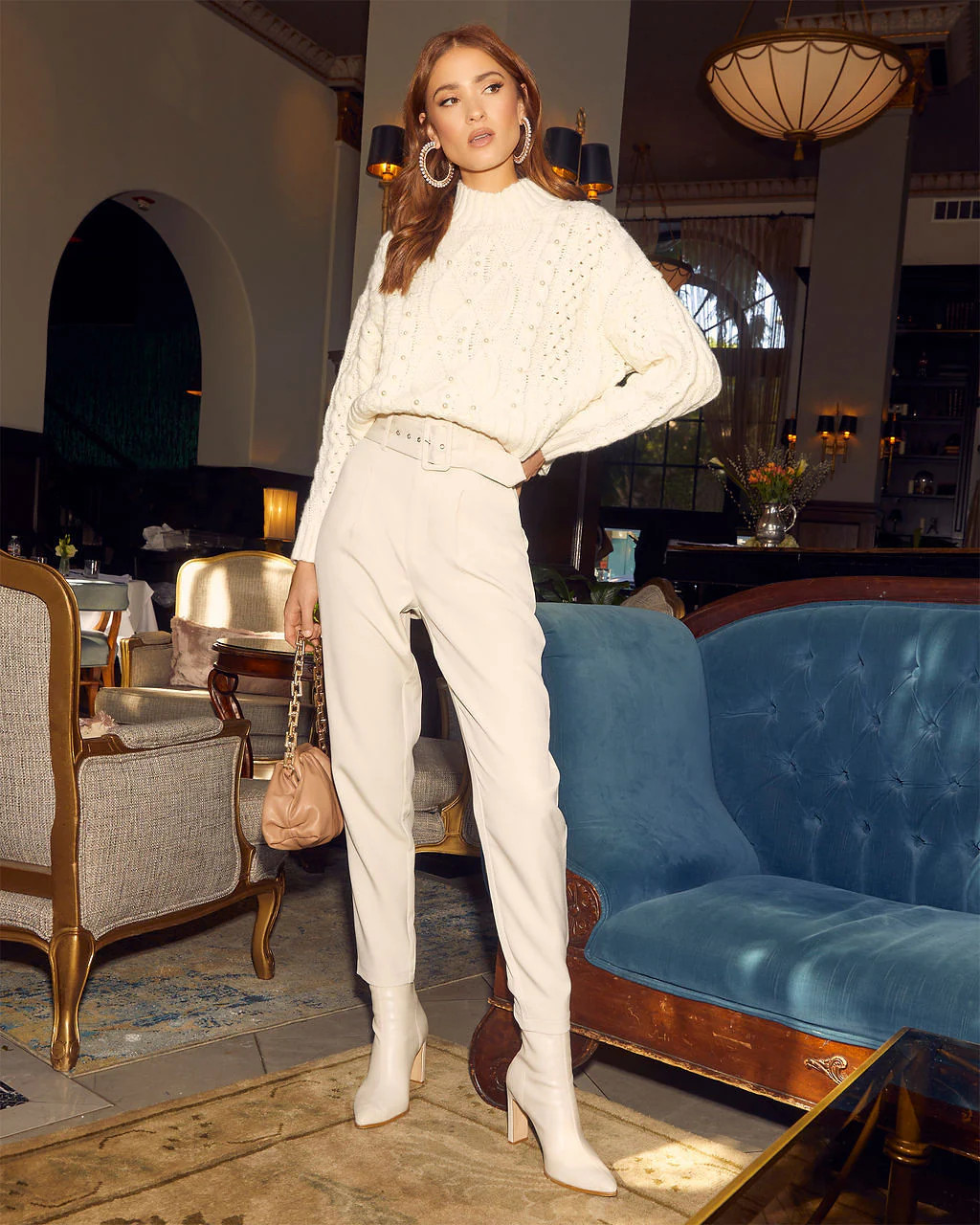 Brenda Belted Pocketed Pants | VICI