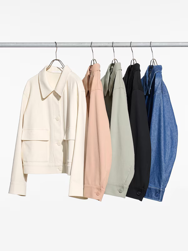 Jersey Relaxed Jacket | UNIQLO (UK)