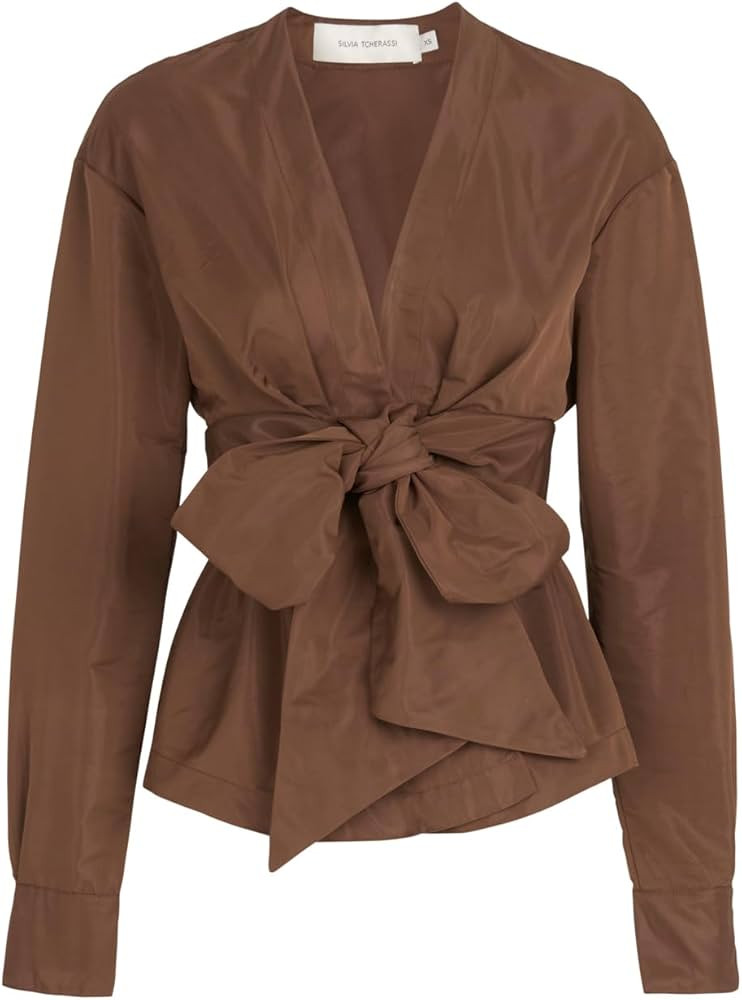 Amazon.com: Saanvi Blouse, XS, Brown : Luxury Stores | Amazon (US)