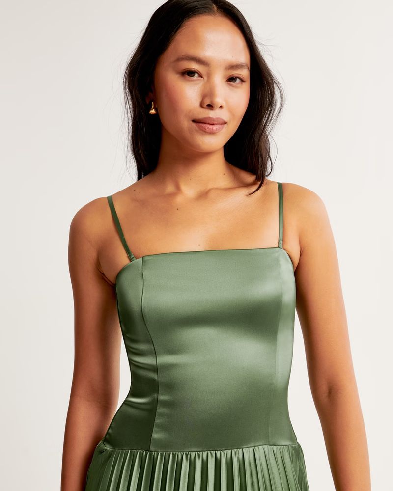 The A&F Giselle Strapless Drop Waist Gown | Abercrombie & Fitch (US)