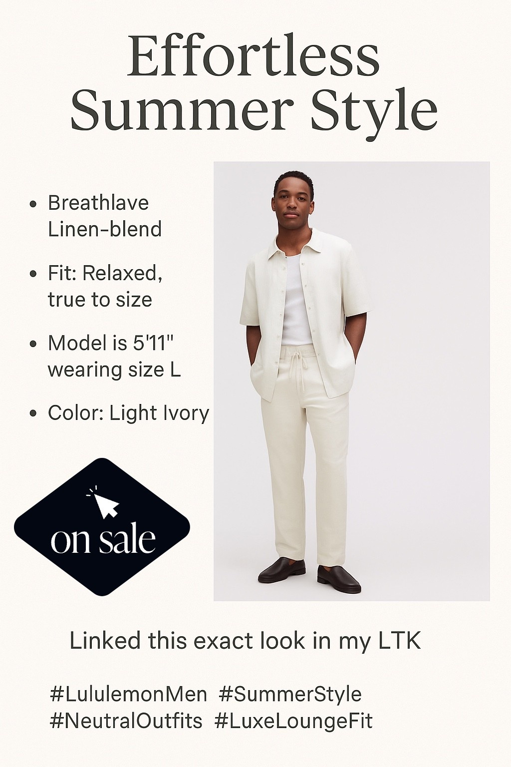 This LuluLinen short-sleeve button-down is breathable, elevated, and insanely comfortable. Perfect for beach dinners, vacation nights, or just leveling up your daily fit.

#LTKMens #LTKSeasonal #LTKTravel