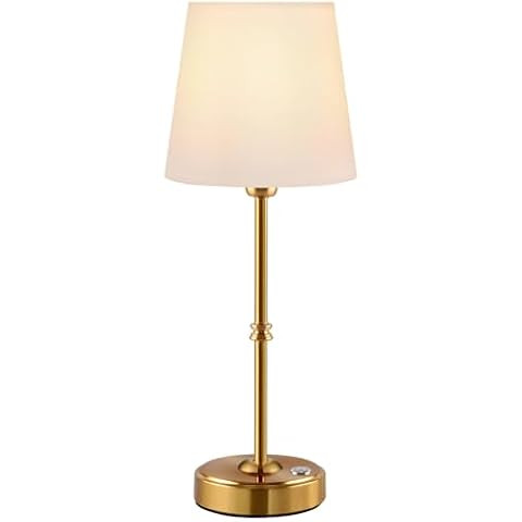 ONEWISH Cordless Lamp-Battery Operated Table lamp, 4000mAh Rechargeable, Stepless Dimmable, Small... | Amazon (US)