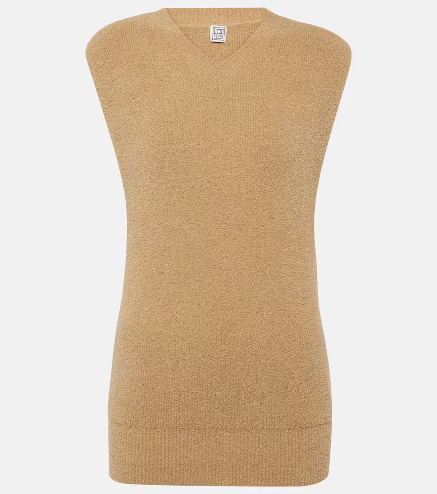 Toteme Cotton-blend terry sweater vest | Mytheresa (US/CA)