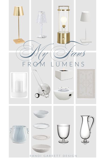 Some of my favorite cordless lamps and outdoor pieces from Lumens to get your home ready for summer! I love these cordless lamps for inside and outdoors. They are the hottest trend in lighting. @lumensdotcom #cordless #outdoor #design #interiordesign #decor #bringithome #ad