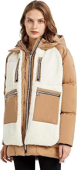 Orolay Women’s Fleece Down Coat Thickened Winter Puffer Down Jacket | Amazon (US)