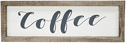 Barnyard Designs Coffee Frame Sign Rustic Primitive Farmhouse Decorative Wood Wall Decor Kitchen,... | Amazon (US)