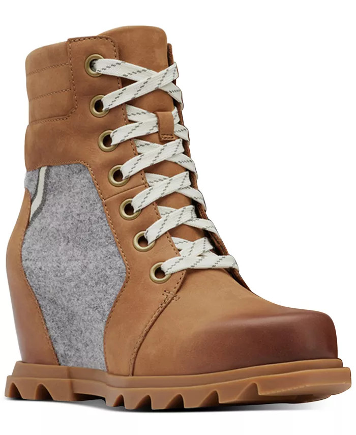 Sorel Women's Joan of Artic Wedge III Lexie Lug Sole Boots & Reviews - Booties - Shoes - Macy's | Macys (US)