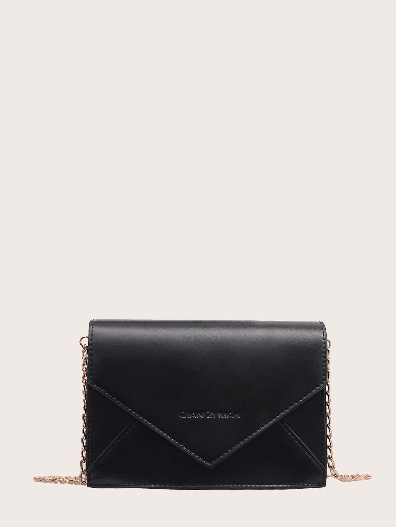 Envelope Chain Bag | SHEIN