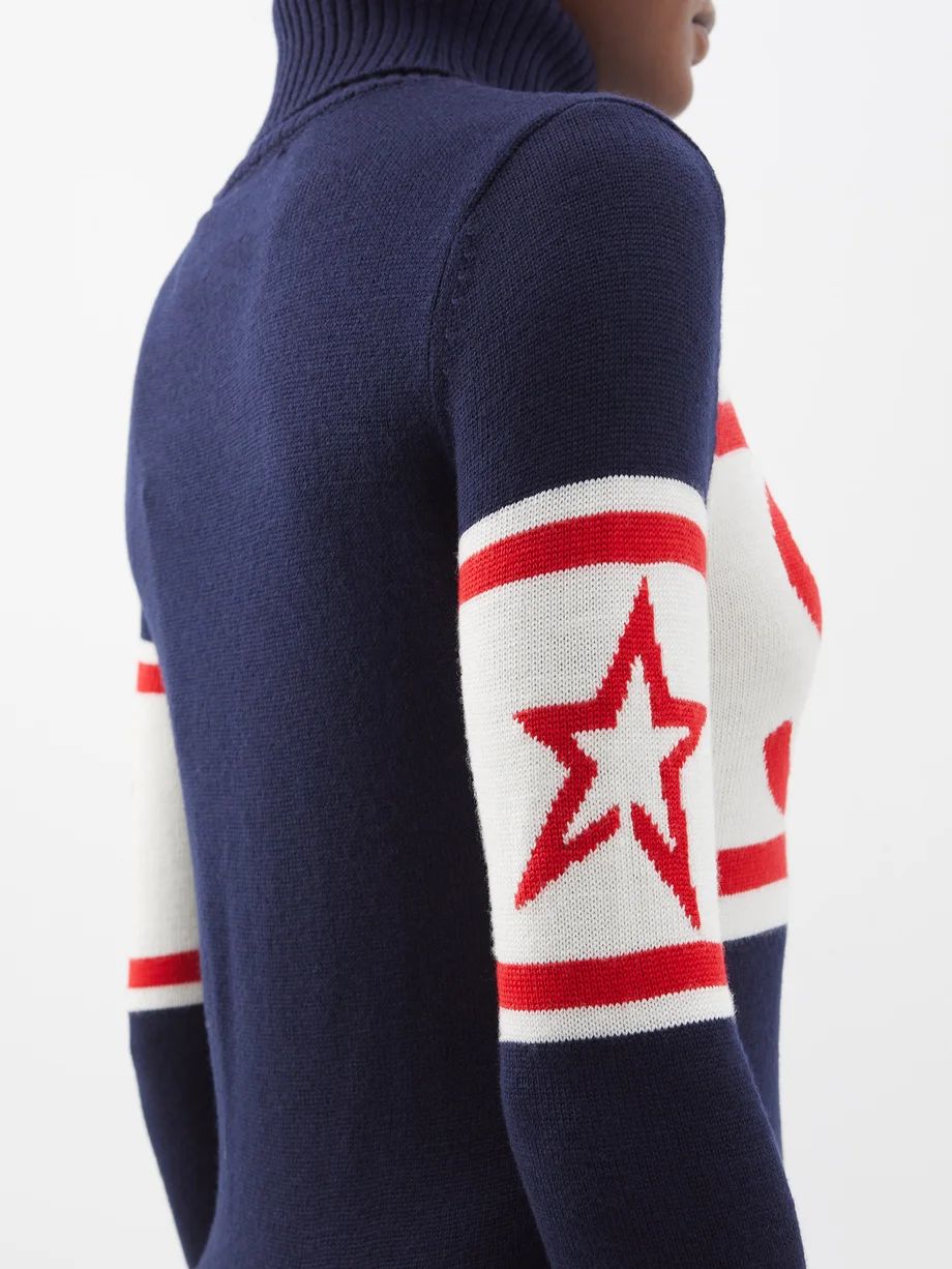 Schild roll-neck merino sweater | Matches (US)