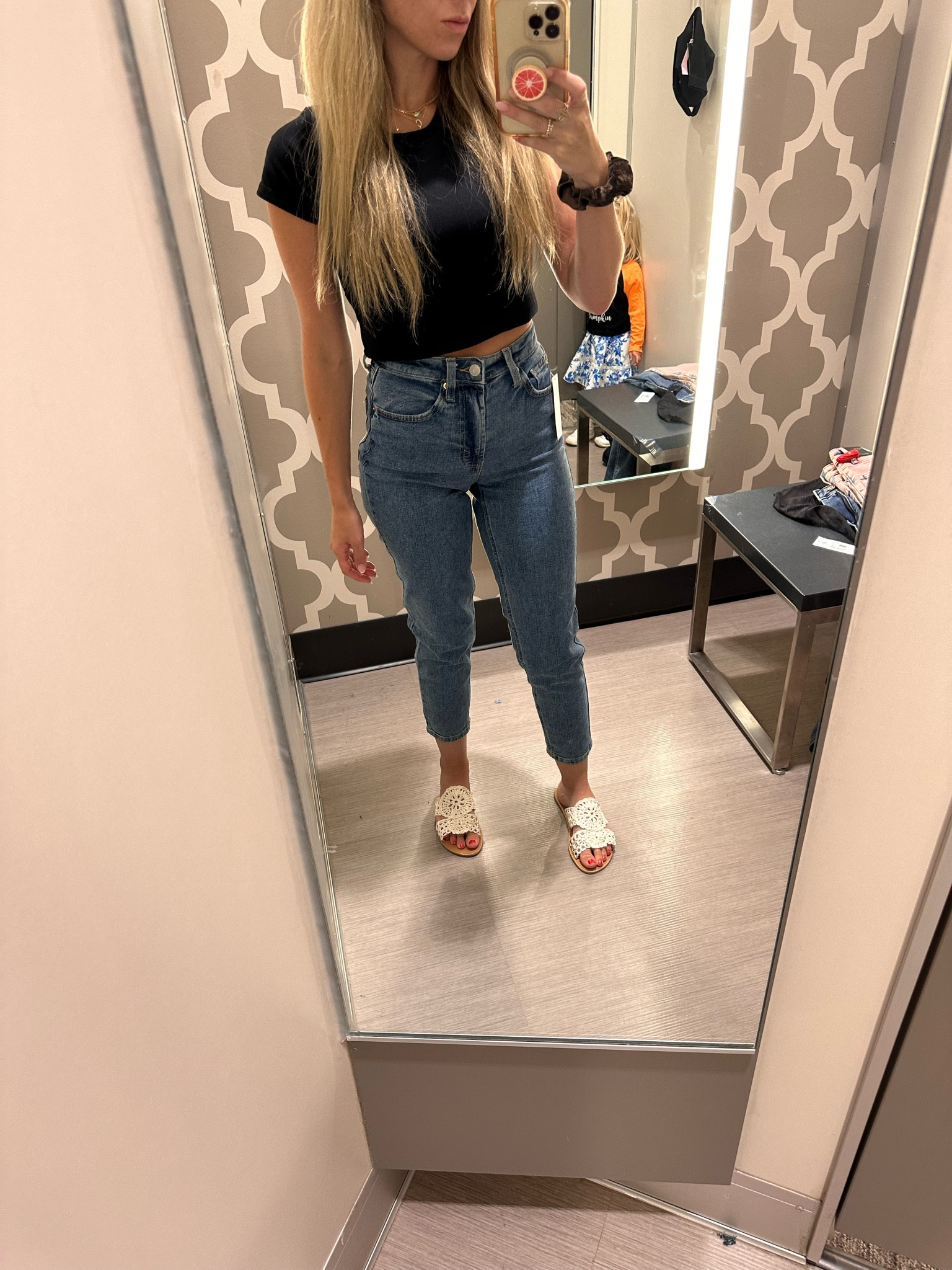Super high rise tapered Jess n at Target. $25 

#LTKstyletip #LTKfamily #LTKunder50