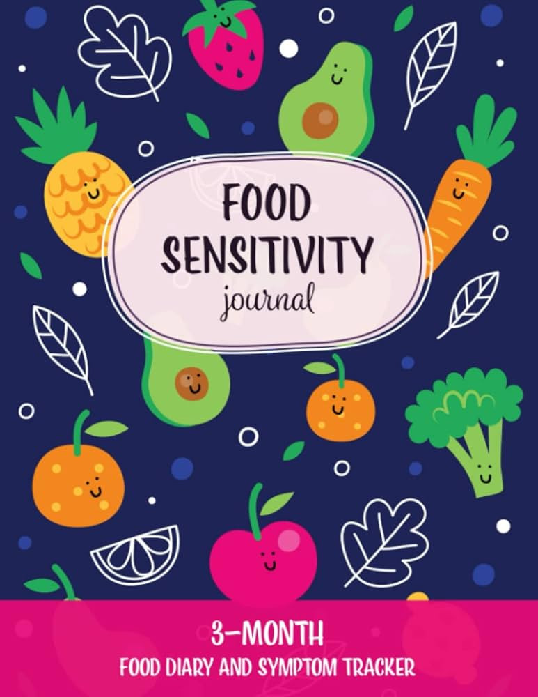 Food Sensitivity Journal: Cute 3-Month Food Diary and Symptom Tracker, Low-FODMAP Food Diary, IBS... | Amazon (US)