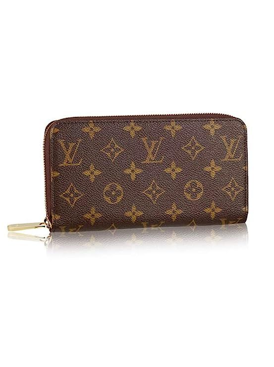 DMYTROVITCHUK Zippy Style Monogram Canvas Wallet With Beige Lining for Woman and Man | Amazon (US)