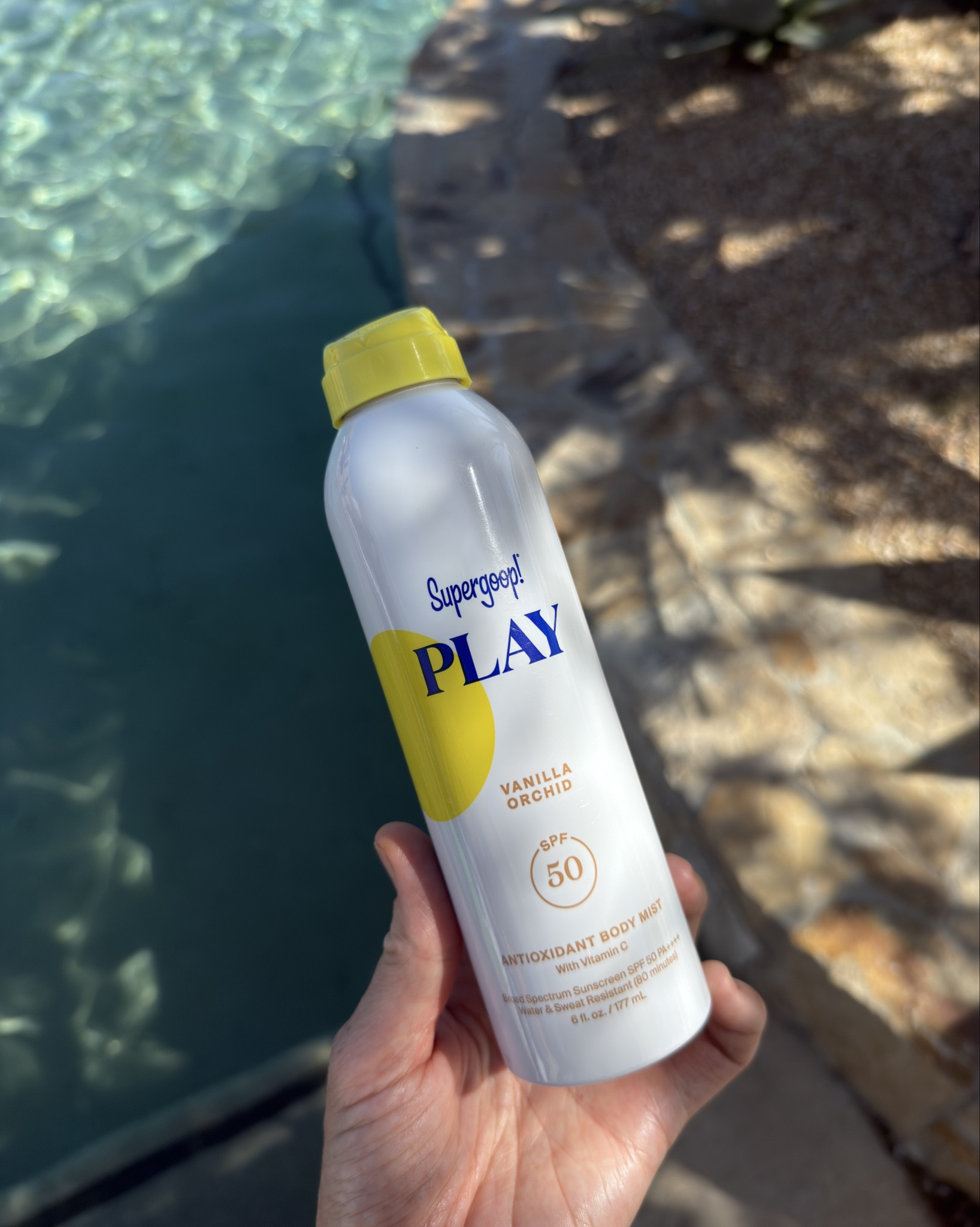 When a stranger stops you because your sunscreen smells so good, supergoop vanilla orchid. 

#LTKSwim #LTKBeauty