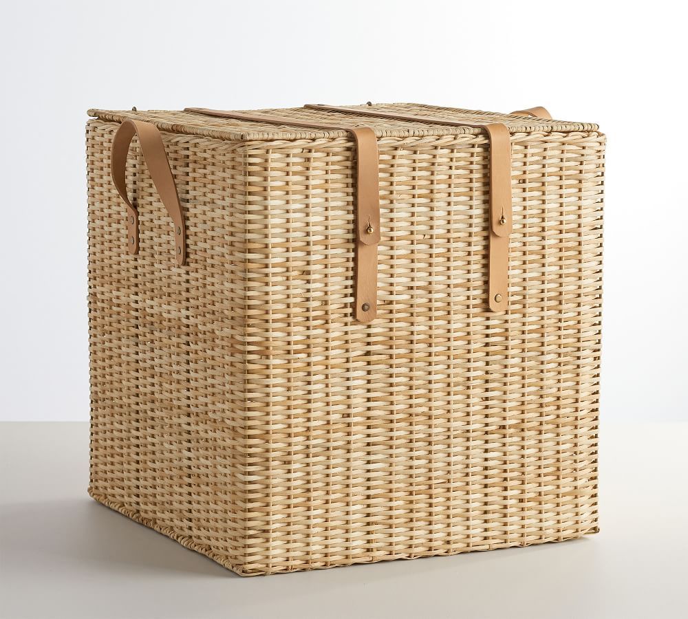 Austin Woven Chest - Natural | Pottery Barn (US)