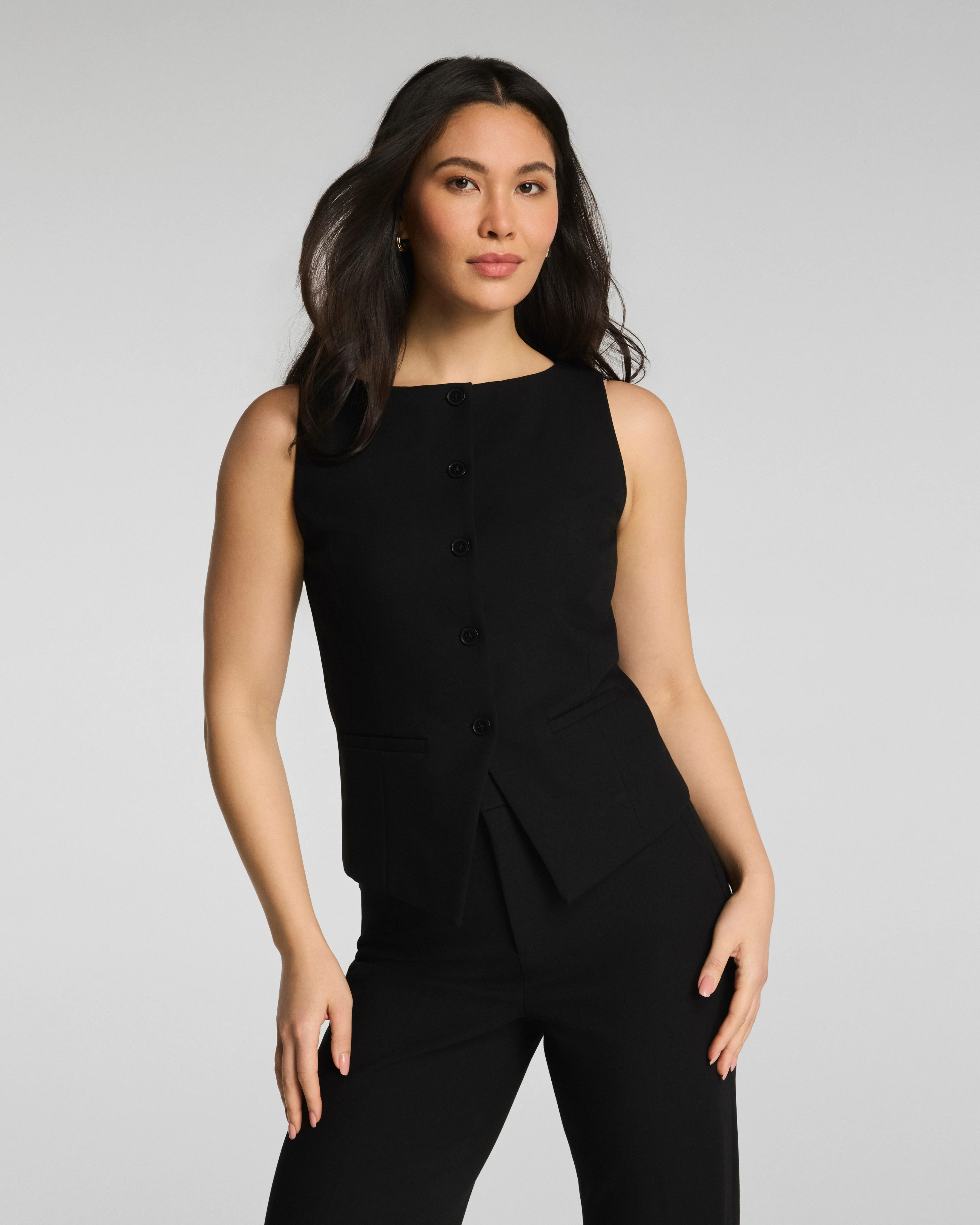 SPANX® WellSuitedTailored Button-Down Vest | Spanx