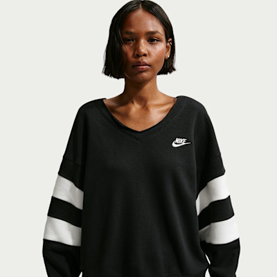 Nike Sportswear Club Fleece Women's Oversized V-Neck Sweatshirt | Nike (US)